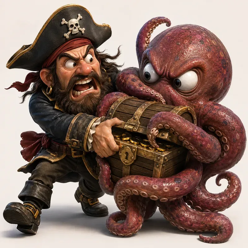 Extreme Cartoon Action Characters