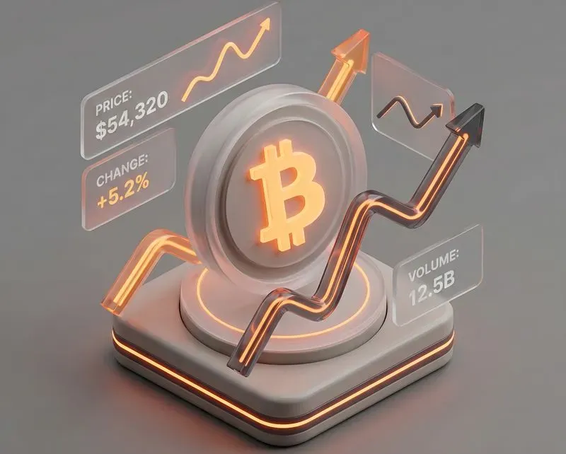 3D Saas Data Visualization Glass UIs