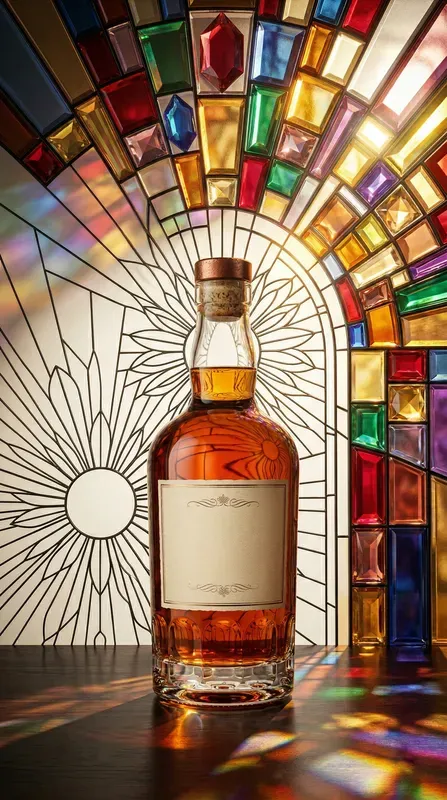 Stained Glass Mosaic Lights