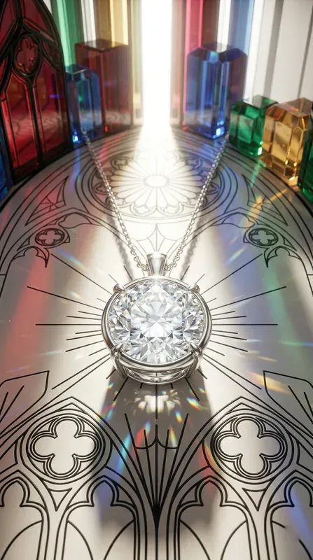 Stained Glass Mosaic Lights