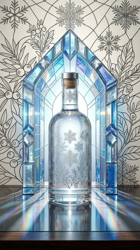 Stained Glass Mosaic Lights