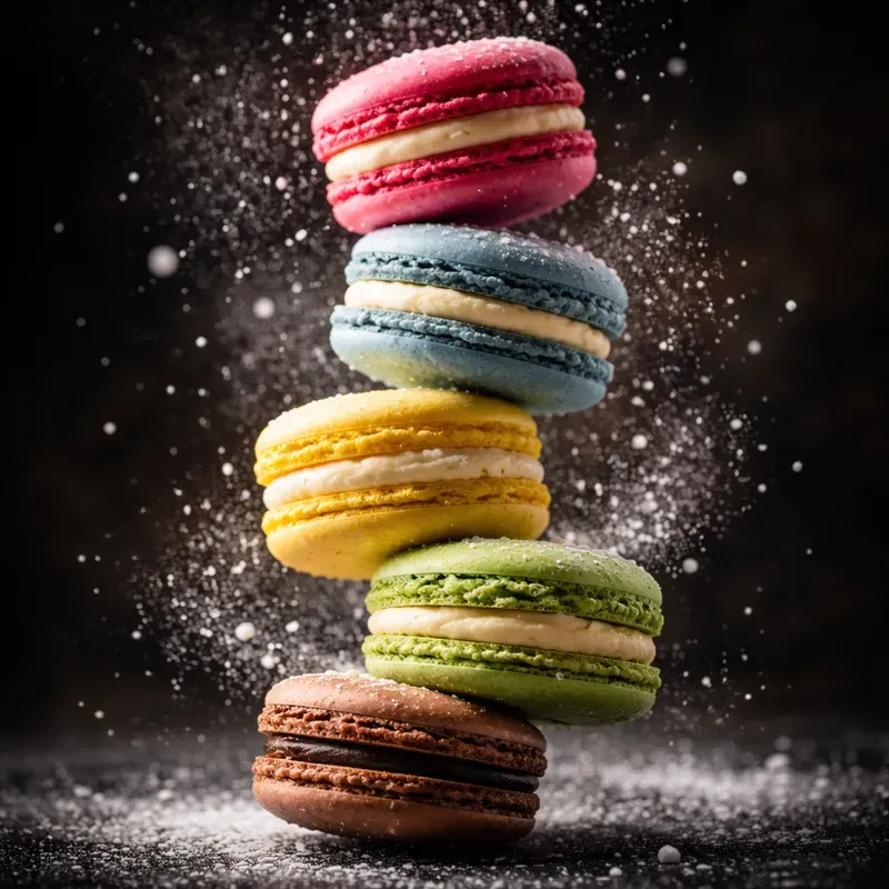Floating Food Cinematic Shots
