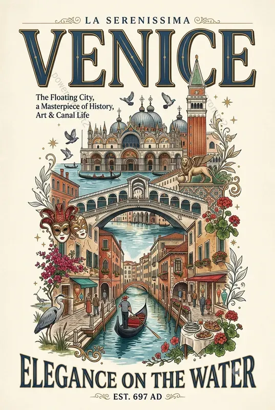 Premium Vintage City Posters