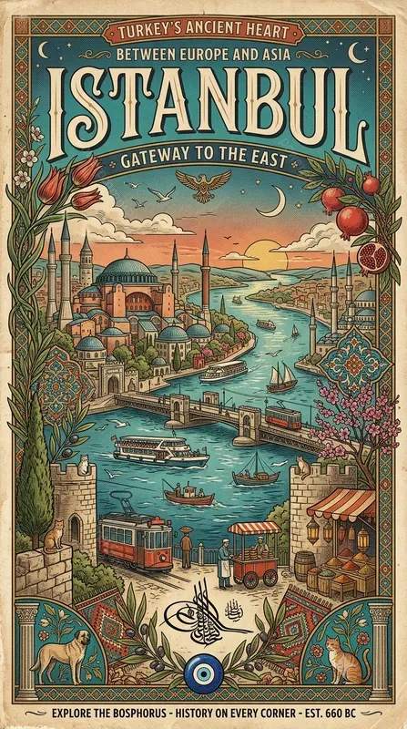 Premium Vintage City Posters