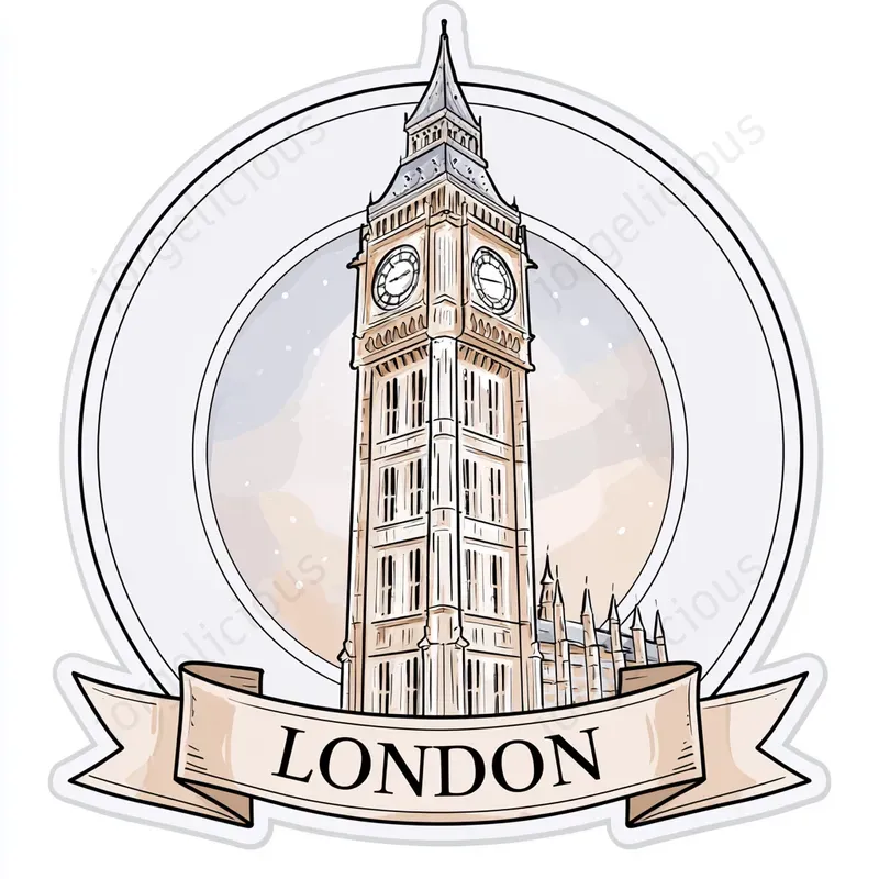 Soft Line Art Prints Stickers