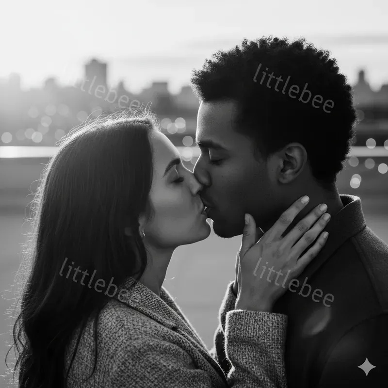 Romantic Black White Couples