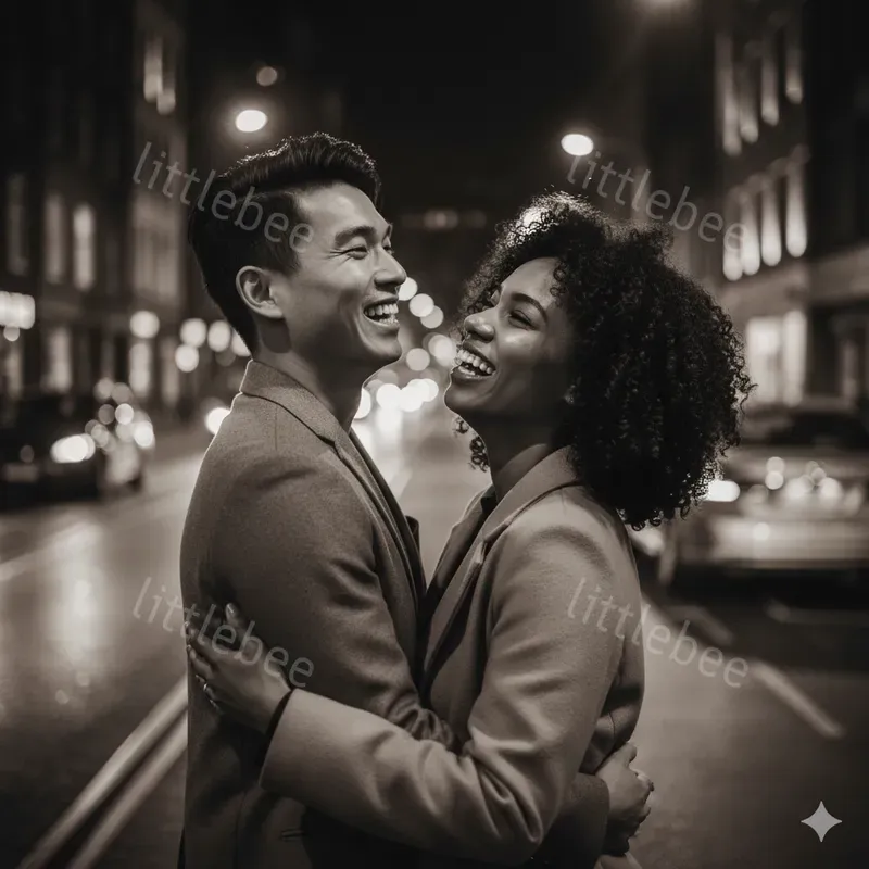 Romantic Black White Couples