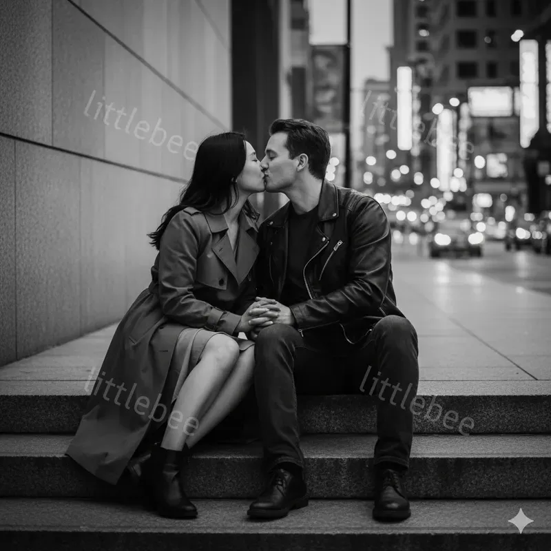 Romantic Black White Couples