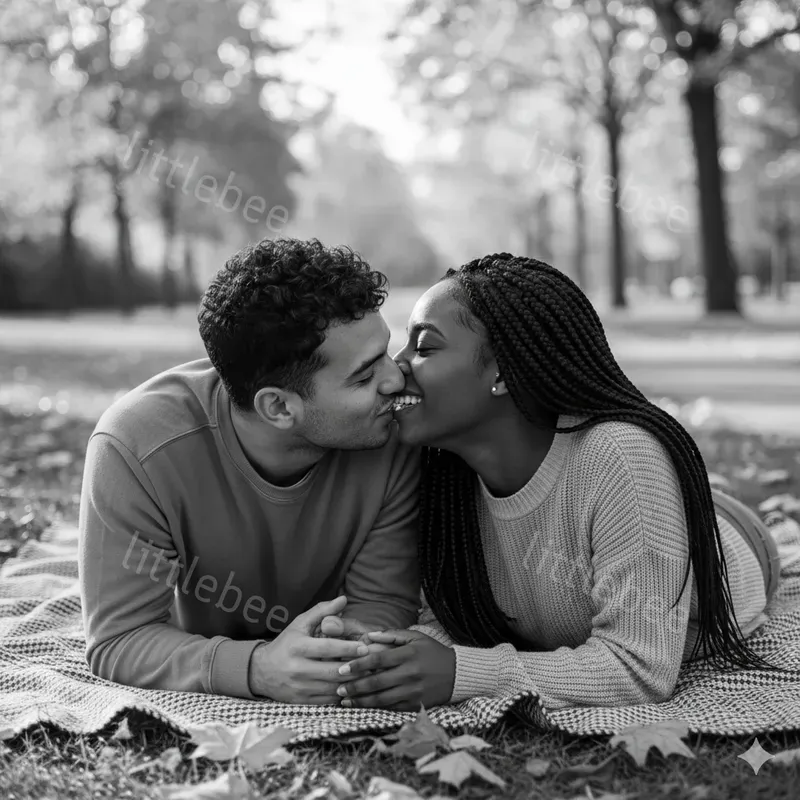 Romantic Black White Couples