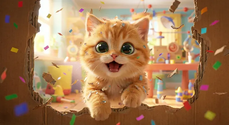 Cute Pixarstyle Breakthroughs