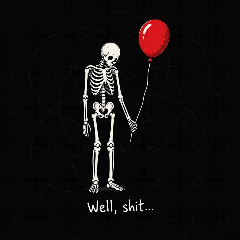Funny Skeleton Dark Humor Tshirts