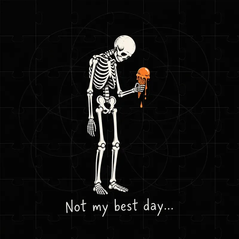 Funny Skeleton Dark Humor Tshirts