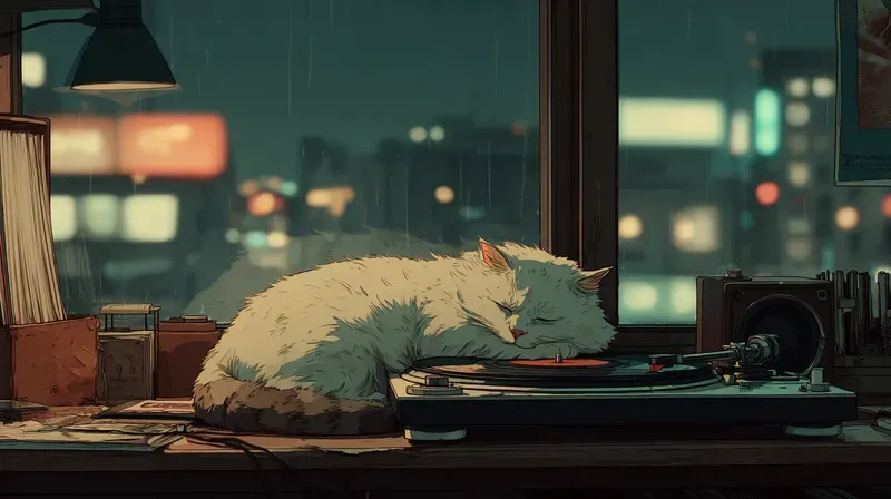 Cozy Anime Lofi Aesthetic Wallpapers