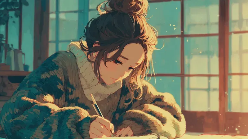 Cozy Anime Lofi Aesthetic Wallpapers