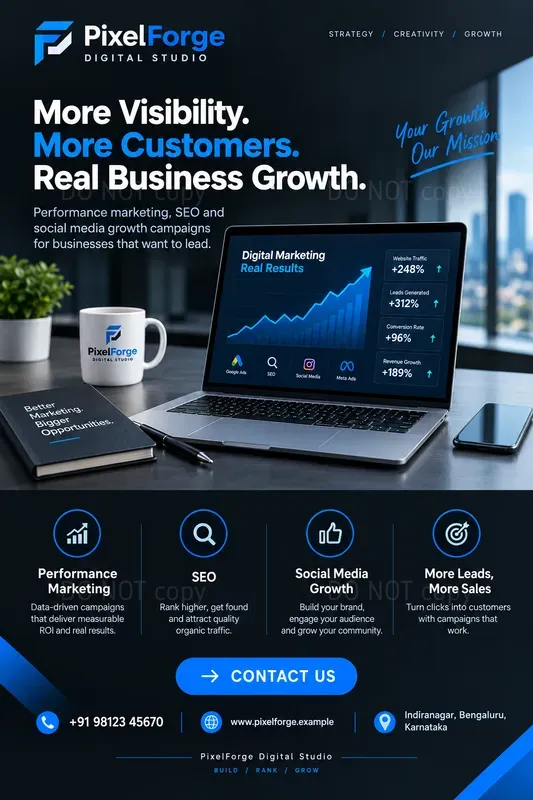 Service Business Advertising Posters