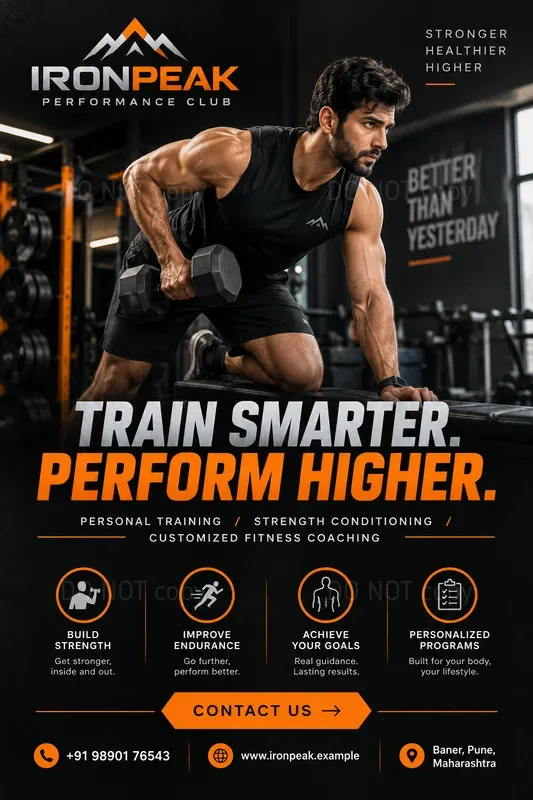 Service Business Advertising Posters