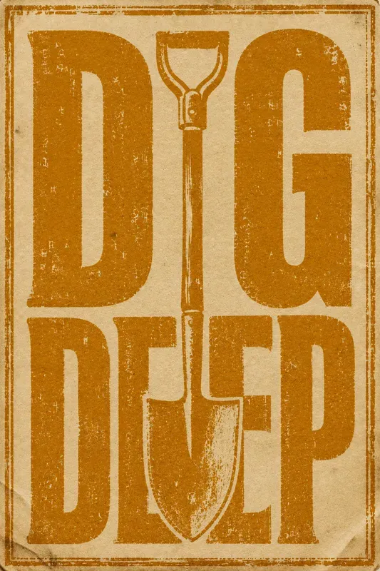 Antique Woodblock Typography Posters