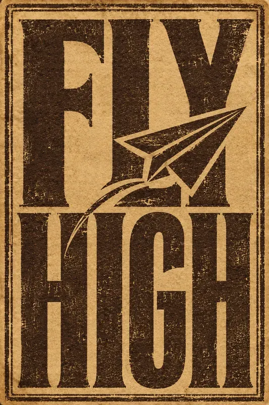 Antique Woodblock Typography Posters