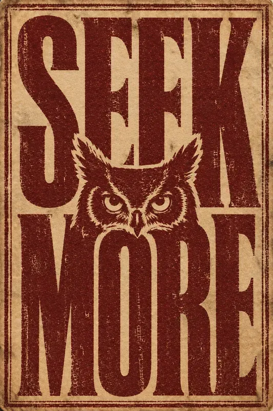 Antique Woodblock Typography Posters