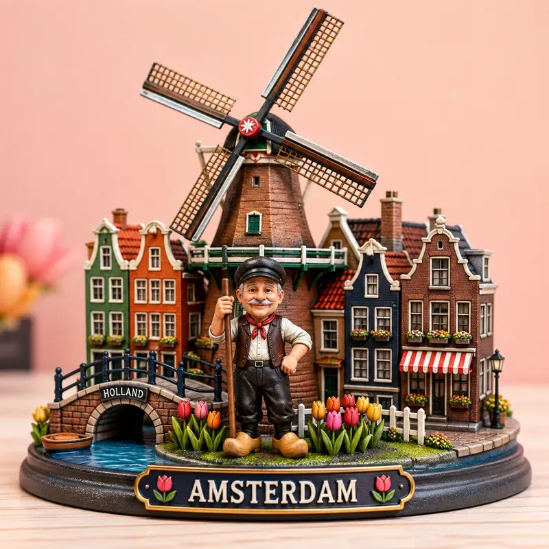 Miniature Travel Souvenir Worlds In 3D
