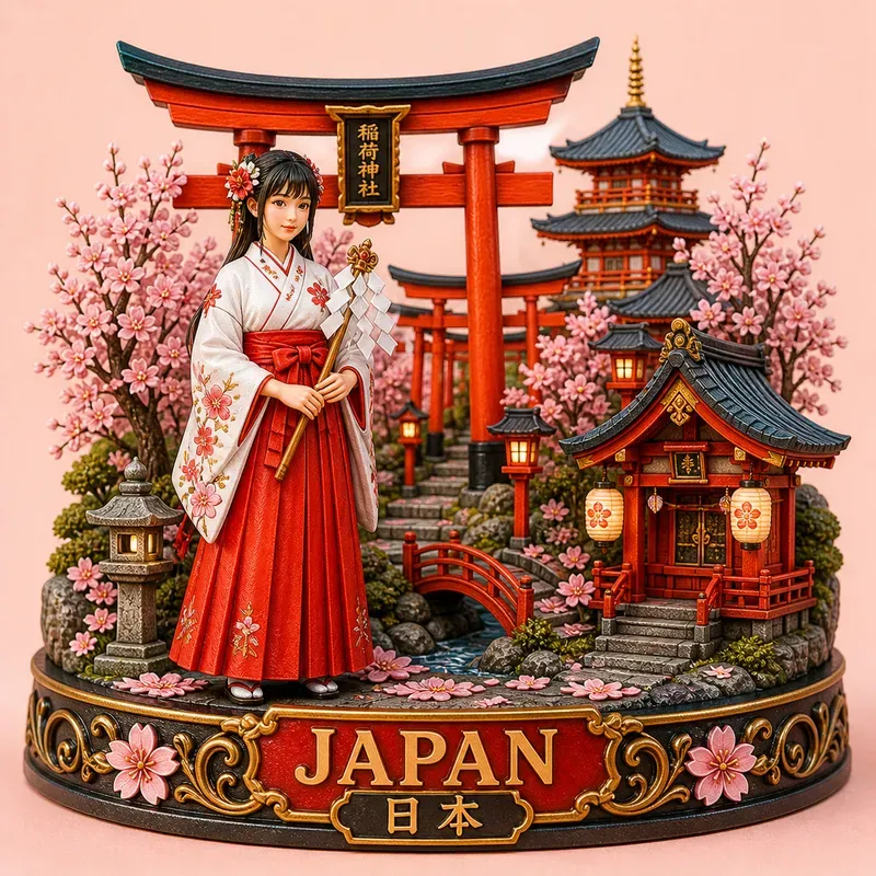 Miniature Travel Souvenir Worlds In 3D