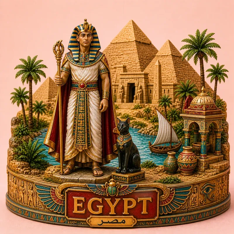 Miniature Travel Souvenir Worlds In 3D