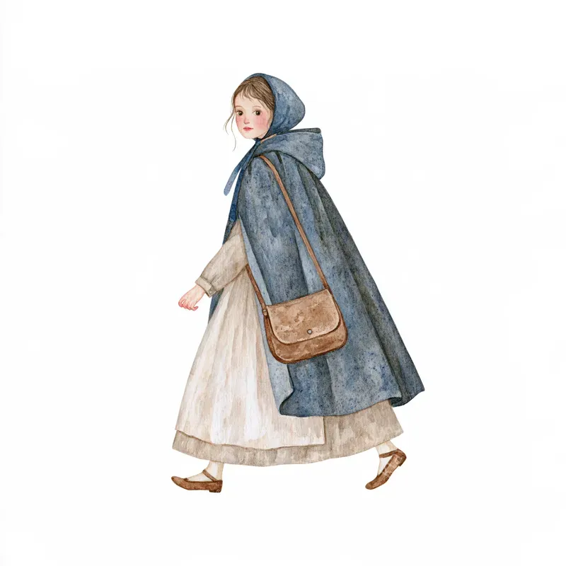 Medieval Storybook Watercolor Cliparts