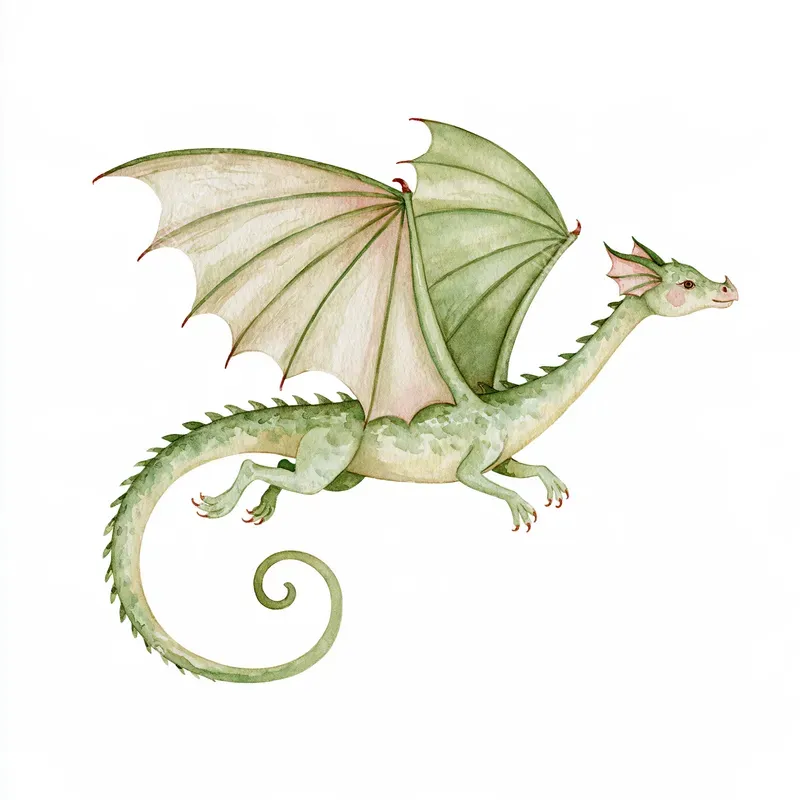 Medieval Storybook Watercolor Cliparts