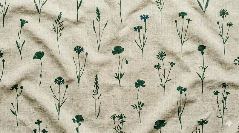 Organic Biophilic Linen Textures