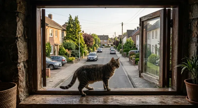 Cinematic Window Frame Scenes