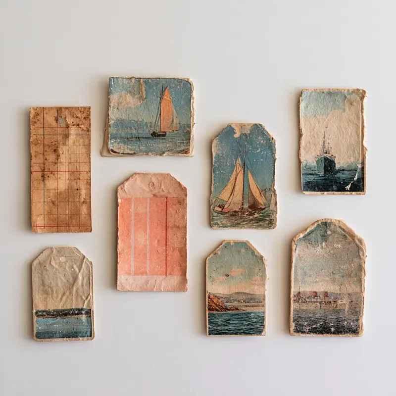 Vintage Coastal Seaside Travel Ephemera