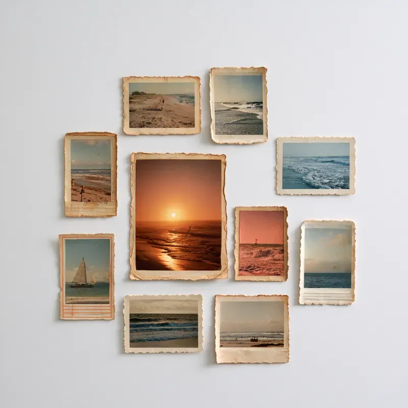 Vintage Coastal Seaside Travel Ephemera