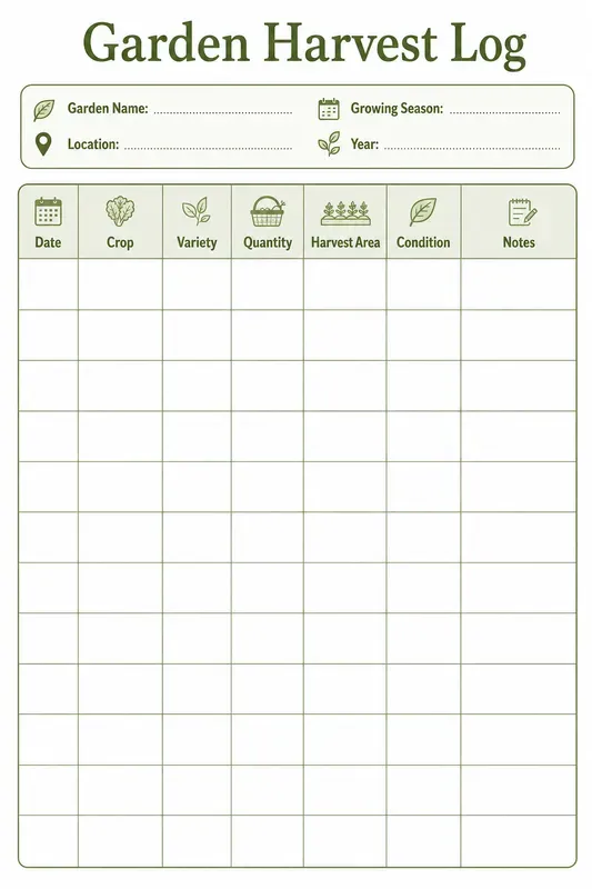 Printable Logbook Generator