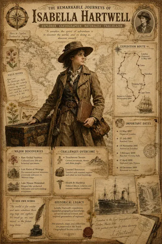 Vintage Historical Story Infographics