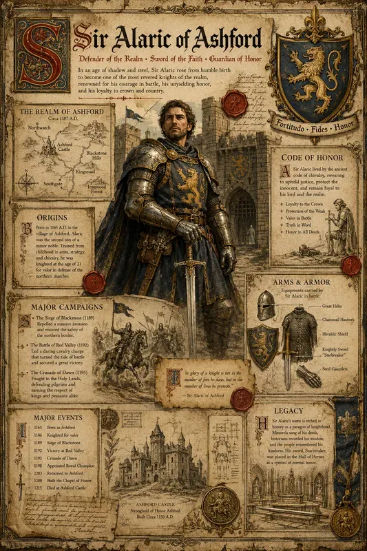 Vintage Historical Story Infographics
