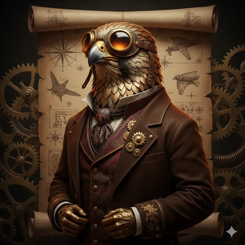 Steampunk Animal Portraits