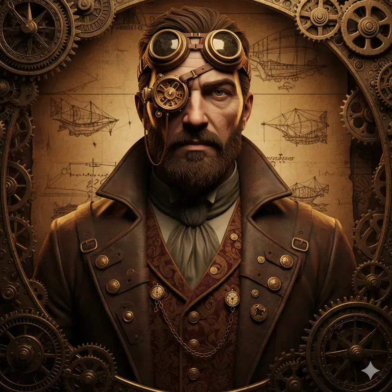 Steampunk Animal Portraits