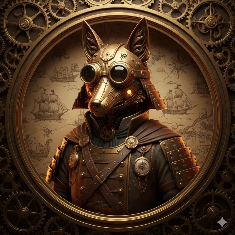Steampunk Animal Portraits