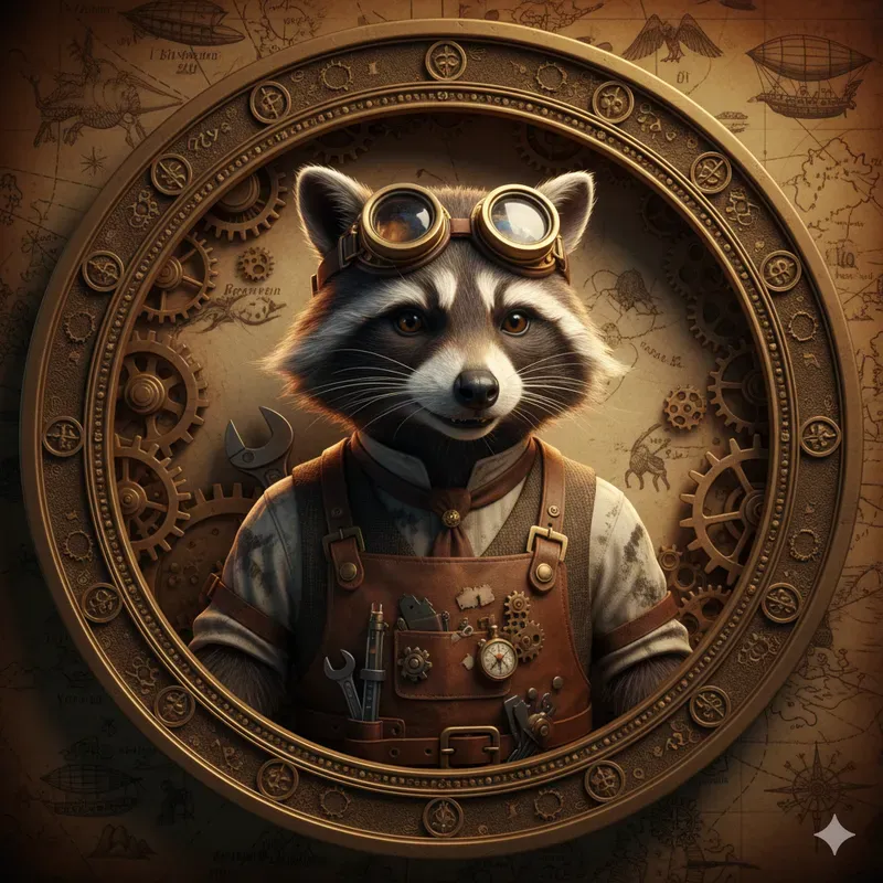 Steampunk Animal Portraits