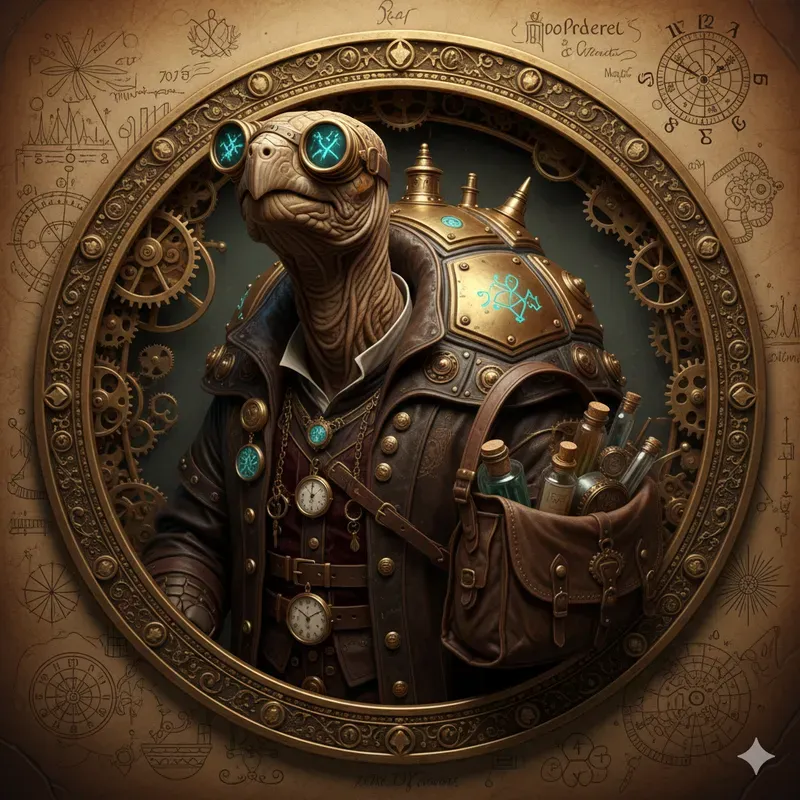 Steampunk Animal Portraits