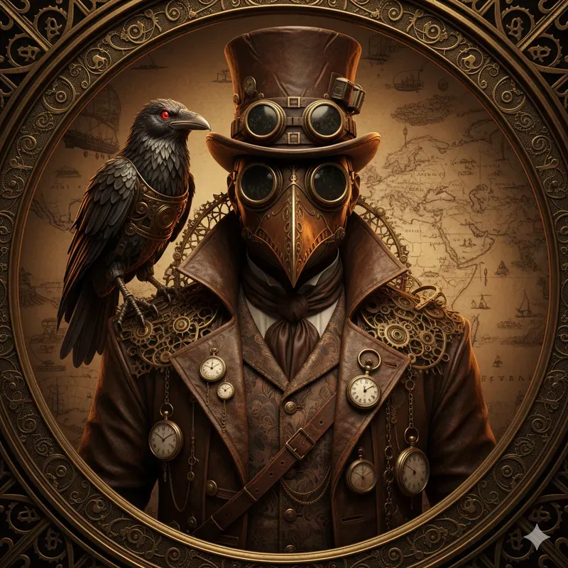 Steampunk Animal Portraits