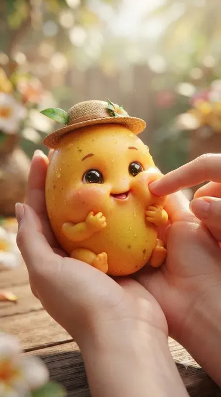 Cute Squishy ASMR Fruit Characters