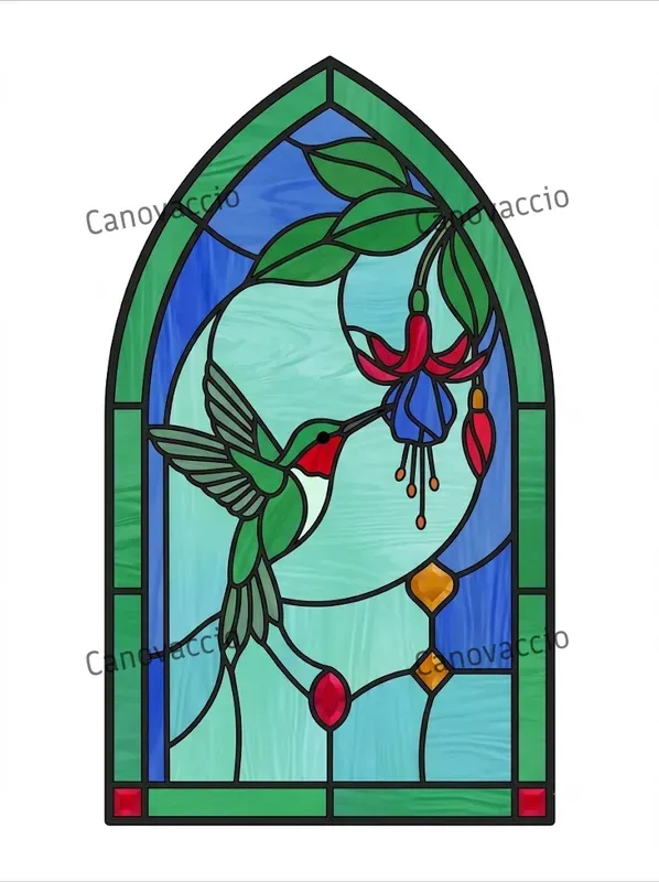 Art Deco Stained Glass Pattern Sheets