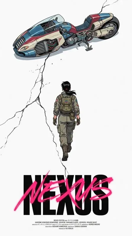 Akira Style Vintage Anime Posters