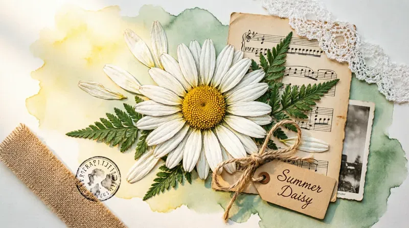 Vintage Collage Botanical Journal Spreads