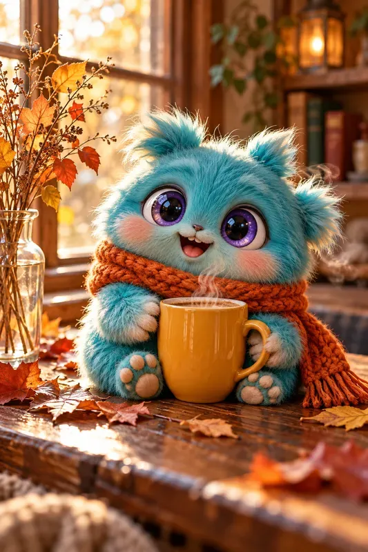 Cozy Furry Autumn Friends