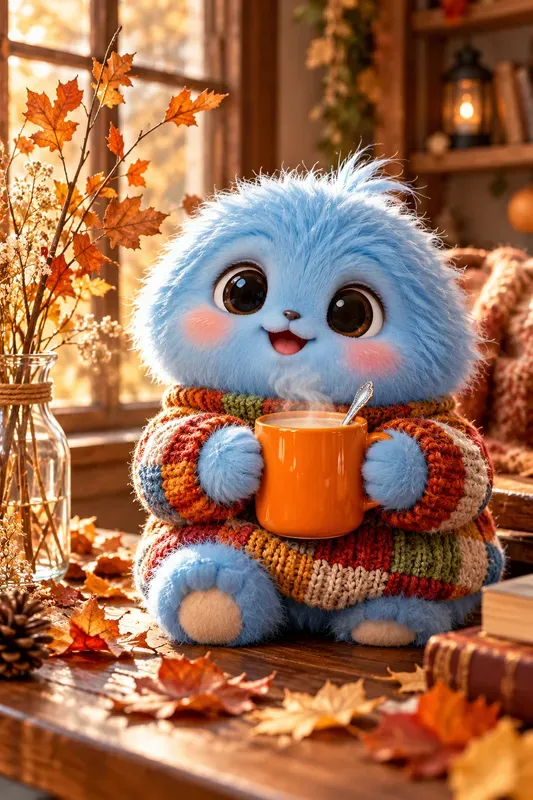 Cozy Furry Autumn Friends