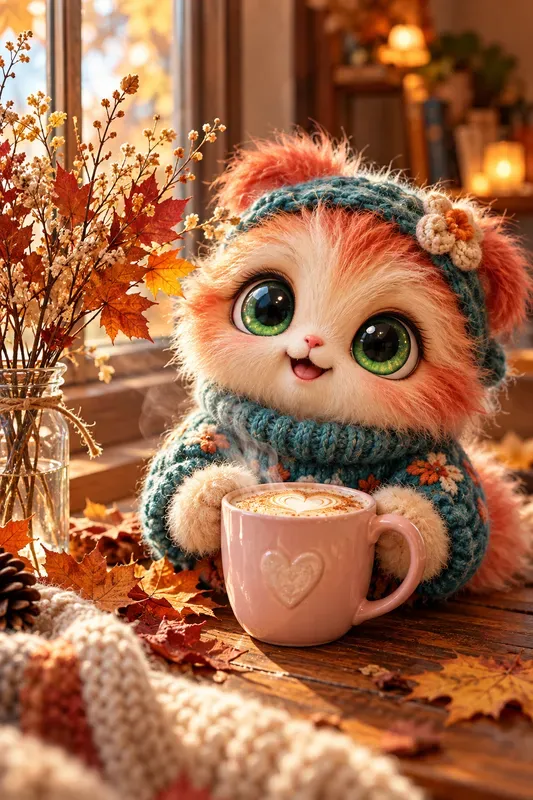 Cozy Furry Autumn Friends