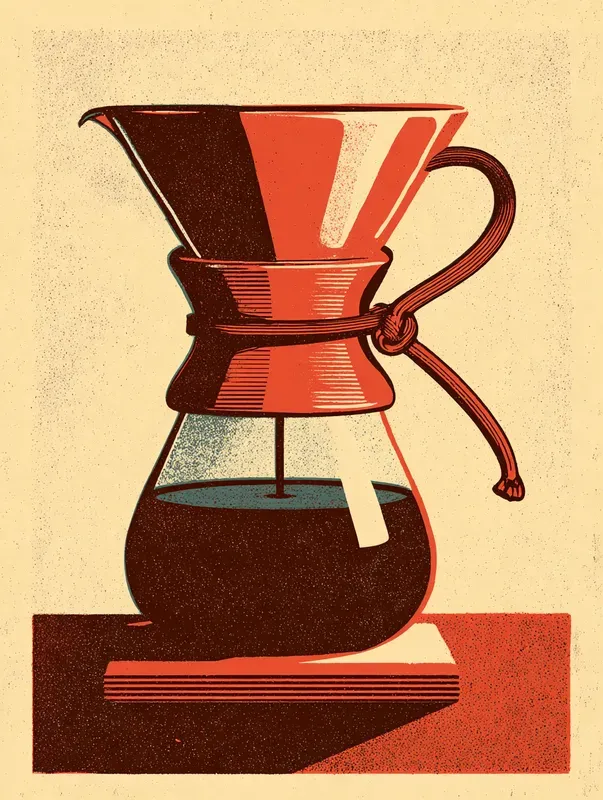 Retro Screenprint Coffee Posters