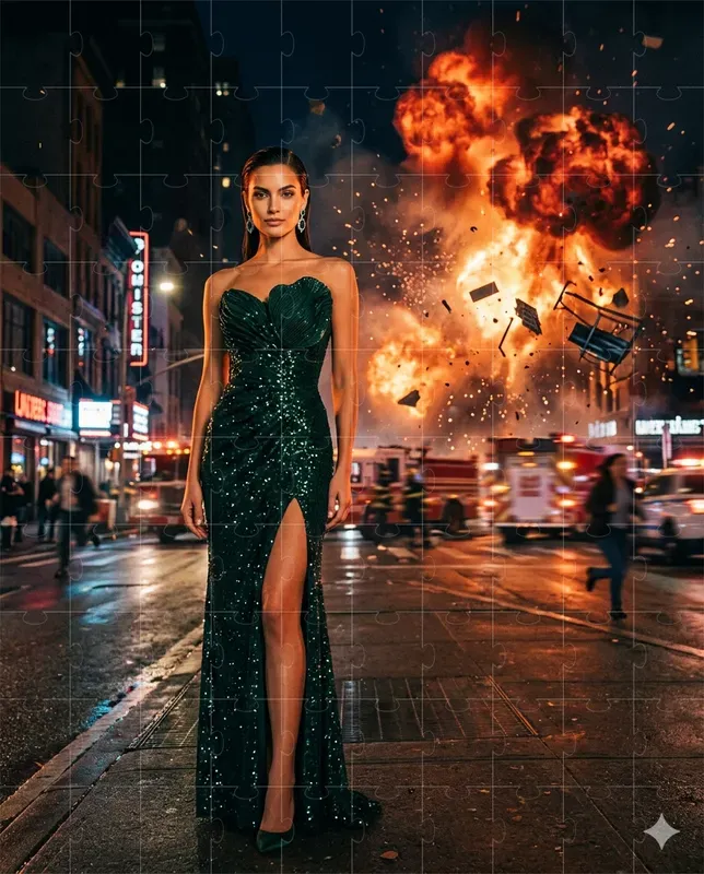 Runway Meets Hollywood Action